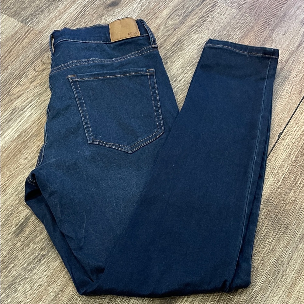 Aeropostale Dark Blue Skinny Jeans
